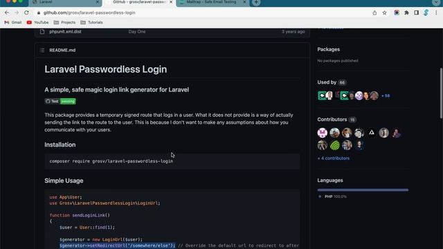 Laravel 9 Password Less Login with Magic Link #laravel #laravel_magic_link смотреть онлайн