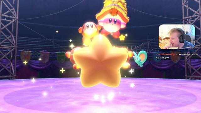 Kirby and the Forgotten Land #8 — Цирковой Кот в Колизеи {Switch} прохождение часть 8 смотреть онлайн