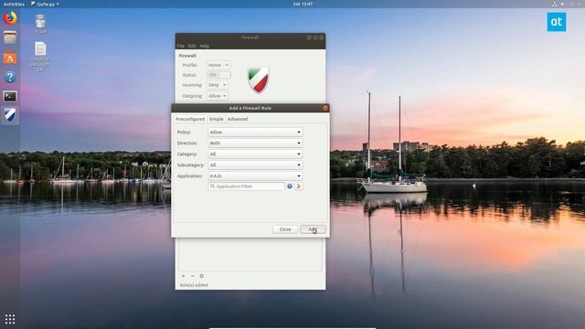 How to set up a firewall on Ubuntu смотреть онлайн