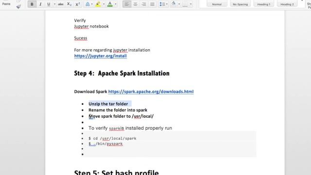 Setup Apache Spark environment with Jupyter Notebook & Python 3 смотреть онлайн