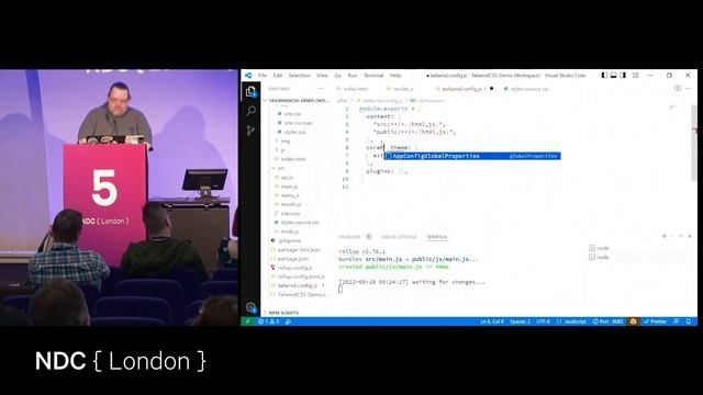 Tailwind CSS: A Different Approach to Styling Websites - Shawn Wildermuth - NDC London 2022 смотреть онлайн