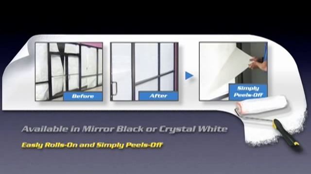 Cover Ugly Vacant Shopping Center Windows with Glass Masking Paint смотреть онлайн