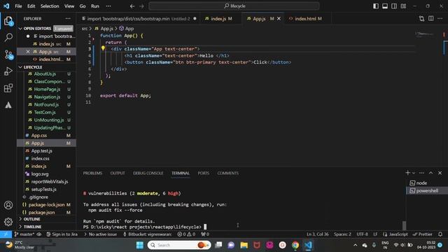 how to use bootstrap in react js tamil | De vicky | #reactjs смотреть онлайн
