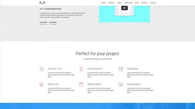 Material - Multipurpose WordPress Theme смотреть онлайн