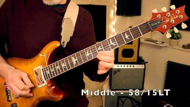 Lollar vs PRS (58/15LT v Imperial) McCarty 594 Pickup Shootout - 1 Guitar - Paul Reed Smith PAF Bes смотреть онлайн