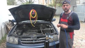 Опрессовка Автокондиционера Азотом что необходимо.