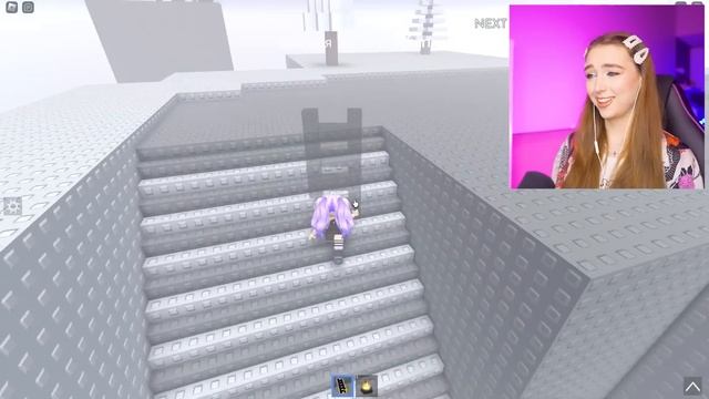 ЗАЛЕЗЬ по ЛЕСТНИЦЕ чтобы ВЫЖИТЬ в ROBLOX ! ? STEEP STEPS смотреть онлайн