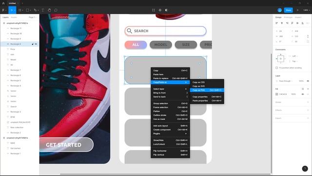 Design for Nike | Figma смотреть онлайн
