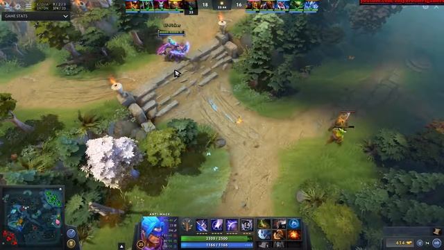 Miracle Anti Mage 1007GPM 5sec CD Blink vs BabyKnight Legion and Puppey Venomancer Dota 2 7 02 смотреть онлайн
