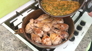 Как вкусно приготовить КУРИНЫЕ ГОЛЕНИ на сковороде. Рецепт курицы томленной в вкусном соусе.