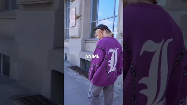 Джемпер аниме Тетрадь Смерти @aniki.label Instagram shop online #anime #тетрадьмести #dancing смотреть онлайн