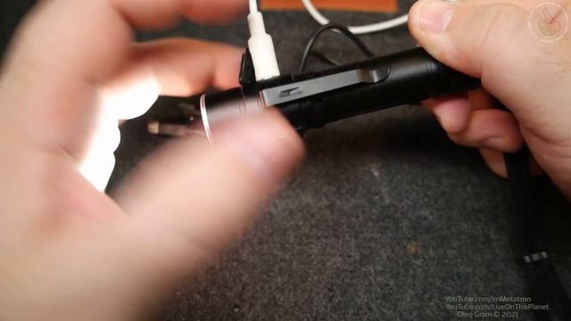 ЯРКИЙ ЛУЧ ENOT L1800 ? Рабочий EDC фонарь на каждый день с USB-C смотреть онлайн