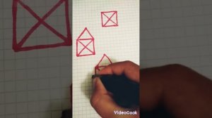 Я покажу как нарисовать конверт не проводя по тем же самым линиям дважды и не отрывая руки .