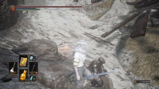Dark Souls 3: The Ringed City | Lapp's Dialogue Earthen Peak Ruins Location смотреть онлайн