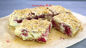 Постный/веганский пирог с ягодами и штрейзелем | Выпечка без глютена | LoveCookingRu