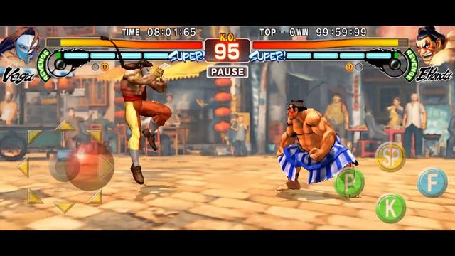 Vega Game play street fighter IV Champion Edition Android смотреть онлайн