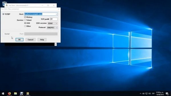 Install Tera Term and connect CISCO Router through SSH Windows 10 2018