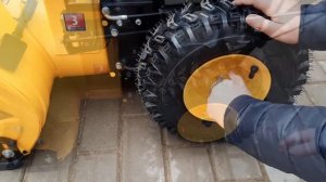 Снегоуборщик Denzel SB 560   обзор и сборка