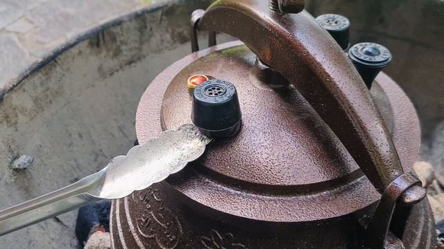 Crumbly plov with duck on the campfire in an Afghan cauldron. The best recipe#50 #plov #плов #food смотреть онлайн