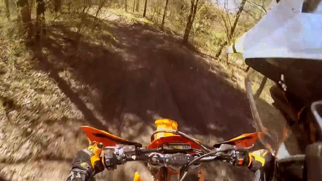 Обкатка КТМ. Спортовод впервые на эндуро смотреть онлайн