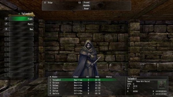 Wizardry - The Five Ordeals : Aperçu DLC Prisoners of the Battles