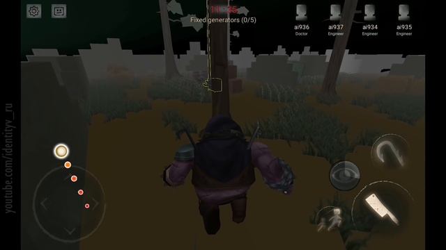 Horror 1 vs 4 / Blockman Go / Identity V смотреть онлайн