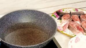 ?Как жарим  рыбу "ГОРБУШУ"с хрустящие корочкой. ТАЁРЛАБ КУРИНГ.