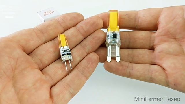 Светодиодные лампы G9 и G4 для дома. Рекомендую! смотреть онлайн
