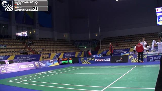 R32 - MD - L.Moren/W.Szkudlarczyk vs M.Conrad-Petersen/M.P.Kolding -2014 INTERSPORT European C'ship смотреть онлайн