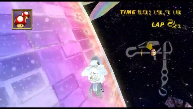 [MKWii TAS] Platinum runner Rainbow Road (glitch) - 47.631 смотреть онлайн