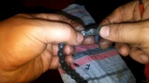 Как укоротить приводную цепь.