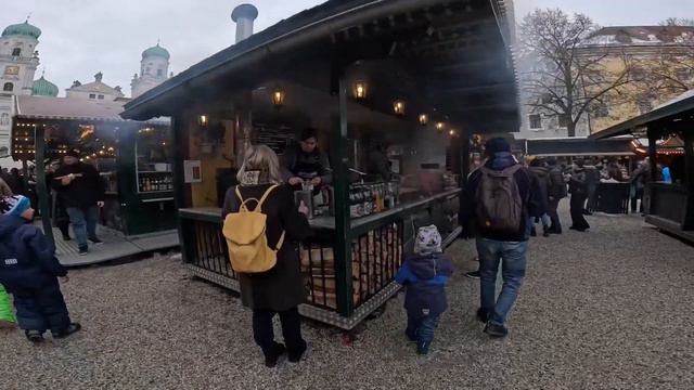 Пассау самый большой organ в мире, глинтвейн, пол метровая колбаса,bifröst, Дунай смотреть онлайн