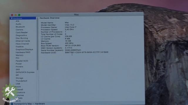 Установка Mac OS Yosemite на PC (UEFI)