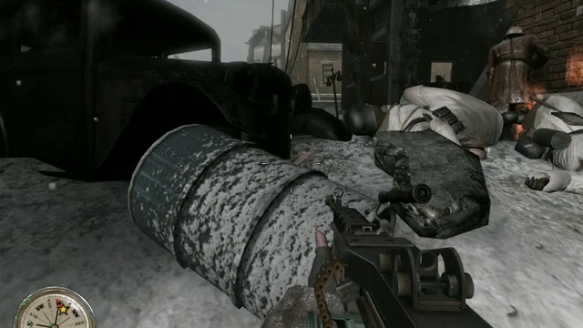 Call of Duty 2 через Wine в системе Calculate Linux Scratch 14 LXDE смотреть онлайн