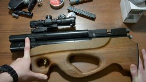 Crosman 1377 PCP крюгера «МИНИ - БУЛКА» - 5.5mm микробулка Нюансы, описание, мнение.