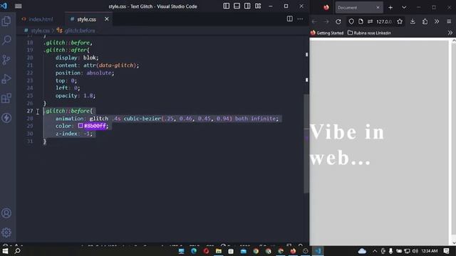 Create Mind Bending CSS Text Glitch Effects | Tutorial смотреть онлайн