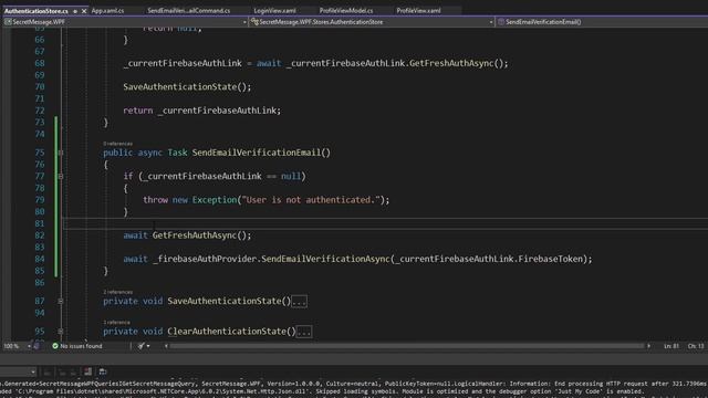 Email Verification - WPF + FIREBASE AUTHENTICATION #10 смотреть онлайн