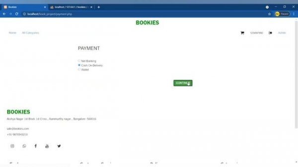 Online Book Shopping / Selling Project in PHP With Source Code And Database | Free Download 202