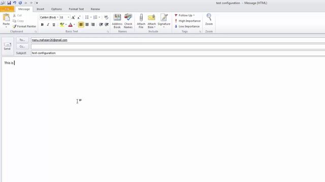 Configure Microsoft Outlook With Webmail Manually смотреть онлайн