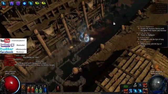 Path of Exile Awakening Beta CoC Nova Witch 4 смотреть онлайн