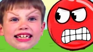 КРАСНЫЙ ШАР против МИСТЕР МАКСА - мультик игра, детский летсплей #8
