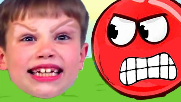 КРАСНЫЙ ШАР против МИСТЕР МАКСА - мультик игра, детский летсплей #8