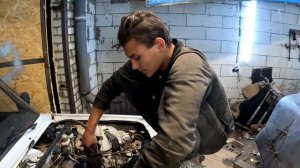 МОТОР от жигули!! В москвич 401 встал как родной!!!