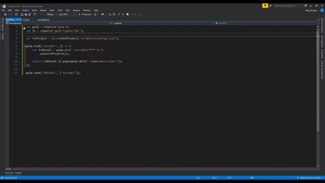 Use TypeScript in Asp.Net Core Web Application смотреть онлайн