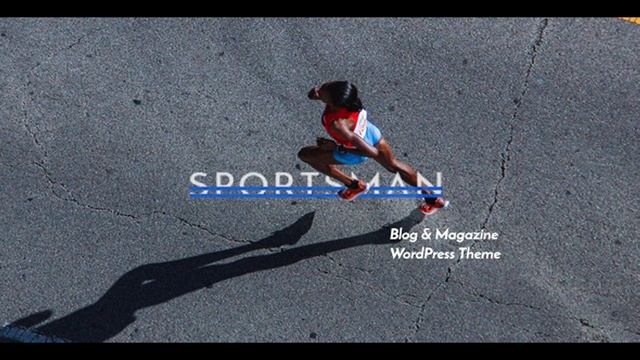 Sportsman – Creative WordPress Blog Theme | Themeforest Website Templates and Themes смотреть онлайн
