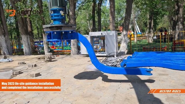 Beston Аттракцион осьминог успешно установлен в Казахстане смотреть онлайн