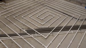 Теплый пол из полипропилена без стяжки.