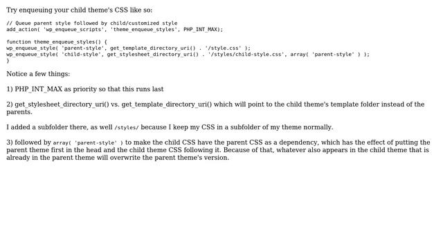 Wordpress: Child themes CSS priority problems without using !important (3 Solutions!!) смотреть онлайн
