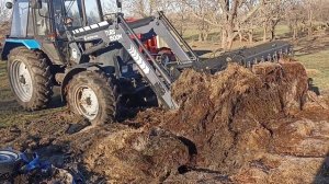 Открытие силосной ямы.