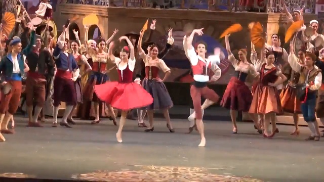 Нина Капцова и Семен Чудин в балете "Дон Кихот", Большой театр, 2016 смотреть онлайн